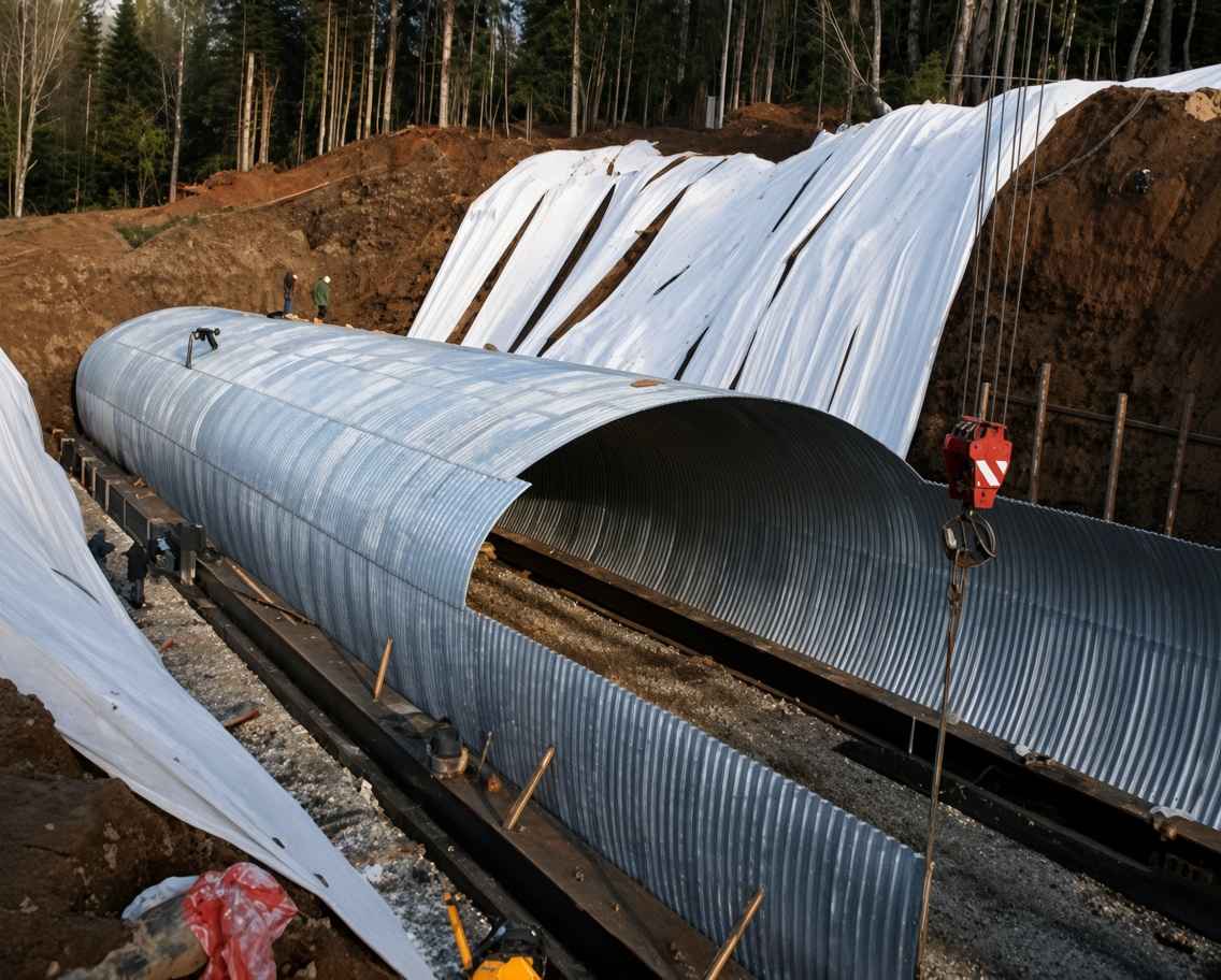Гофролист ММ18 с полимерным покрытием для фасадов